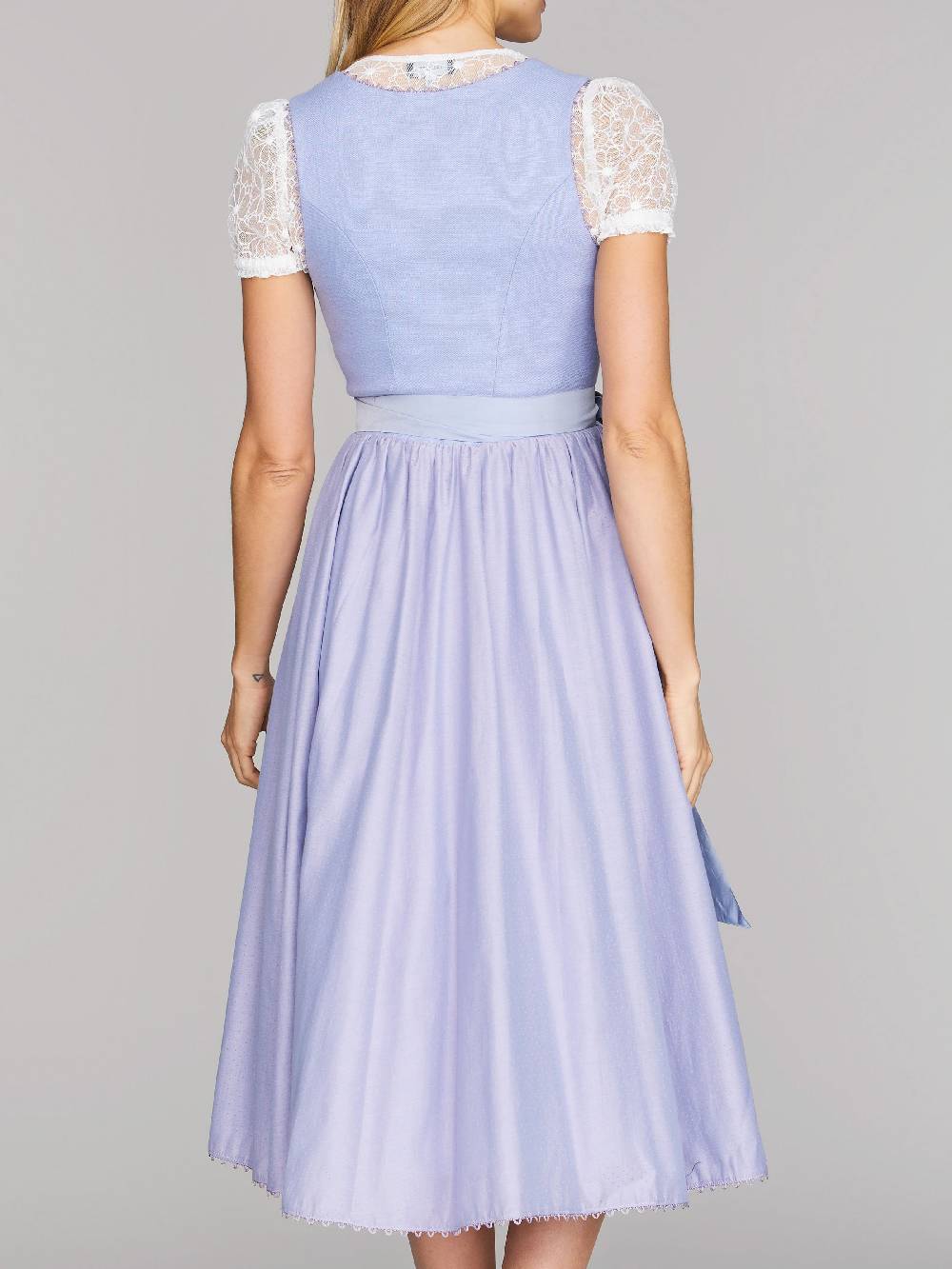 Limberry Dirndl mit Leinen-Mieder in Flieder - MÜNCHEN FLIEDER Saisonschlussverkauf