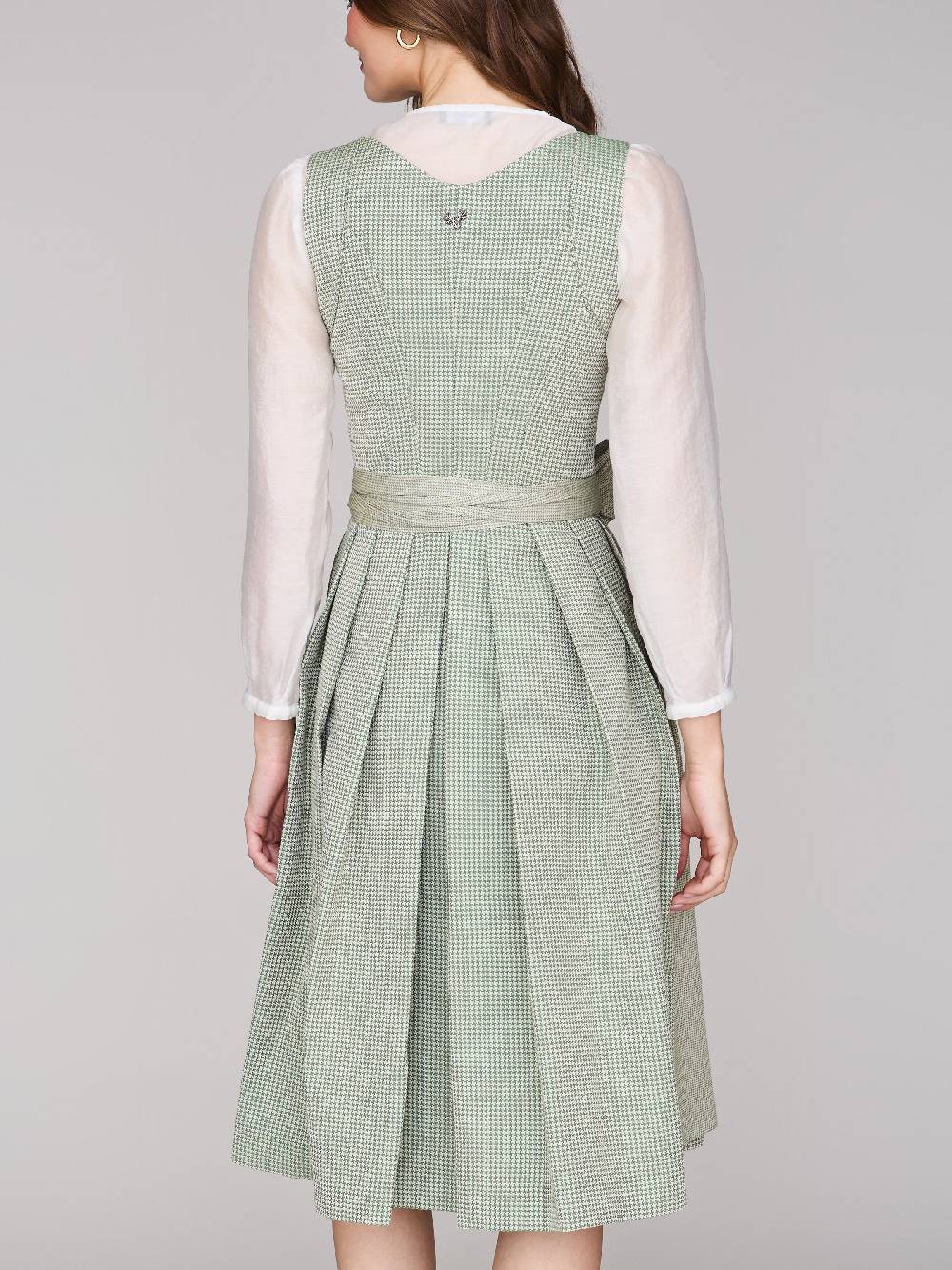Limberry Grünes Dirndl mit Hahnentrittmuster - ANNELIE PEPITA GREEN Jubiläumsangebot