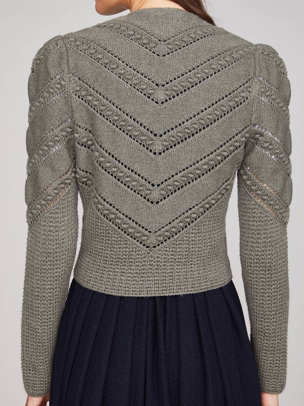 Limberry Thymian-grüne Strickjacke - OPHELIA THYMIAN Bestseller