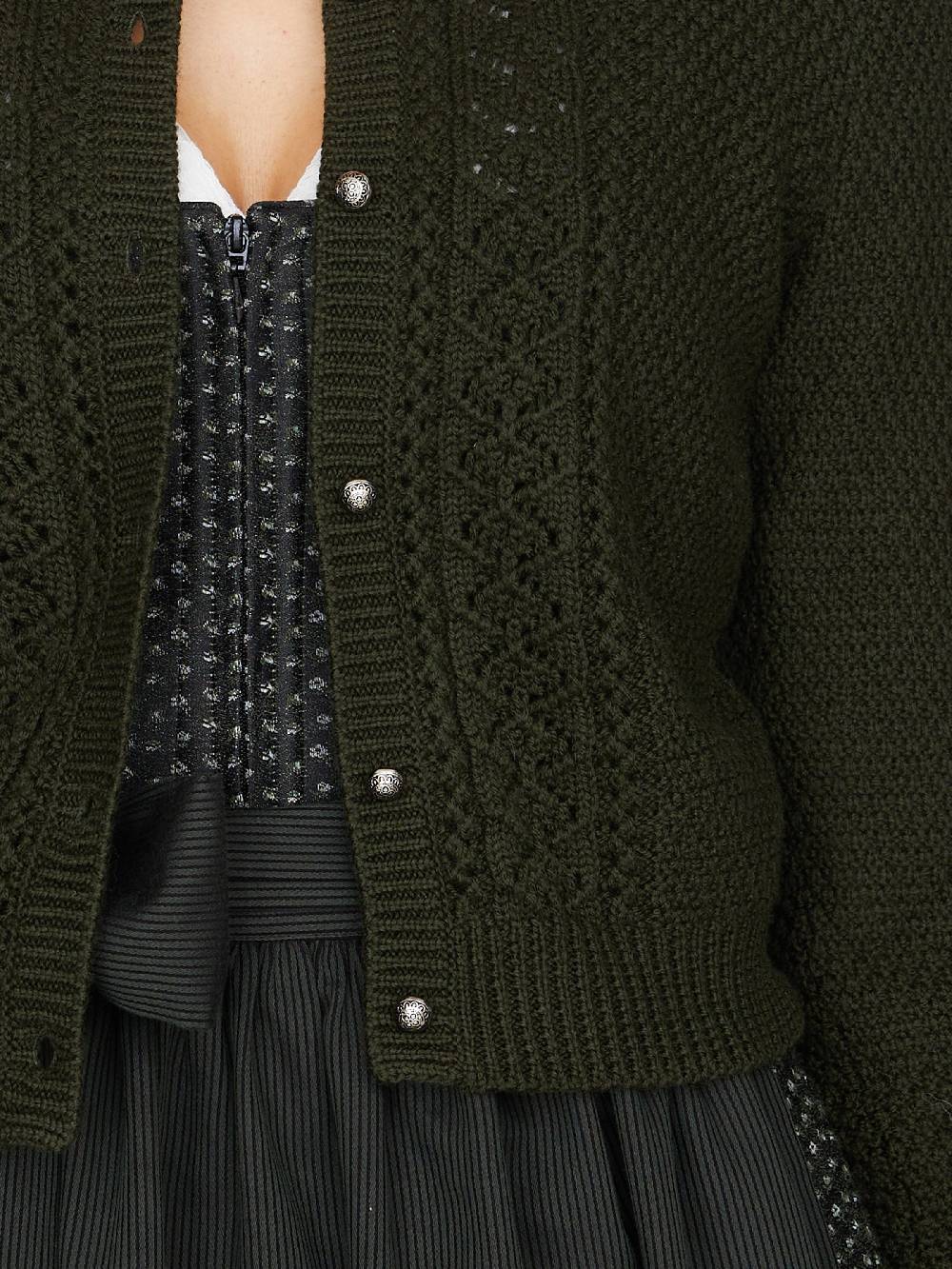 Limberry Waldgrüne Strickjacke - EVI Riesige Rabatte