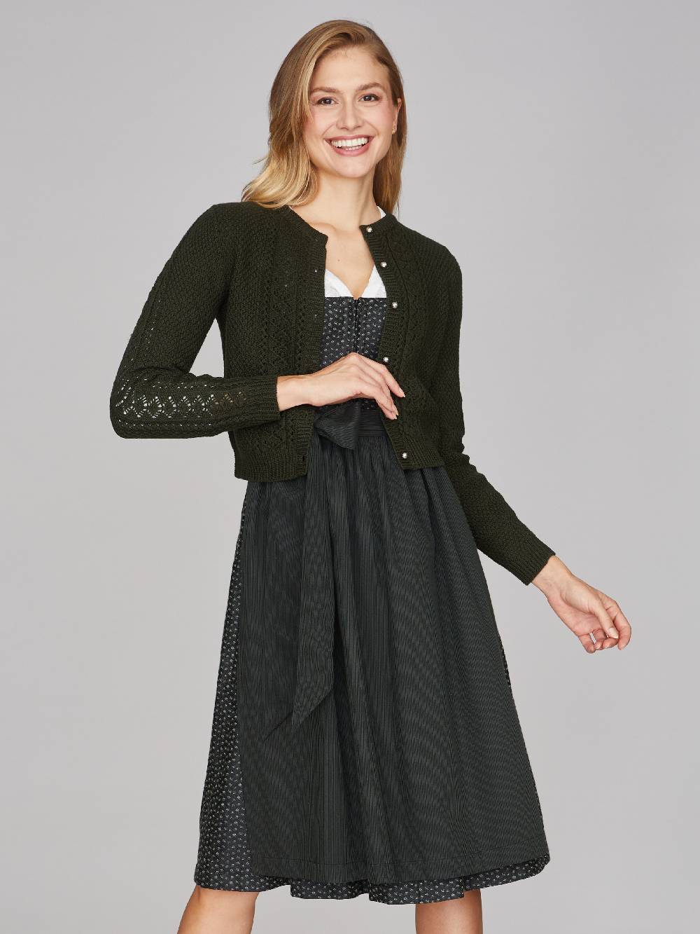Limberry Waldgrüne Strickjacke - EVI Riesige Rabatte