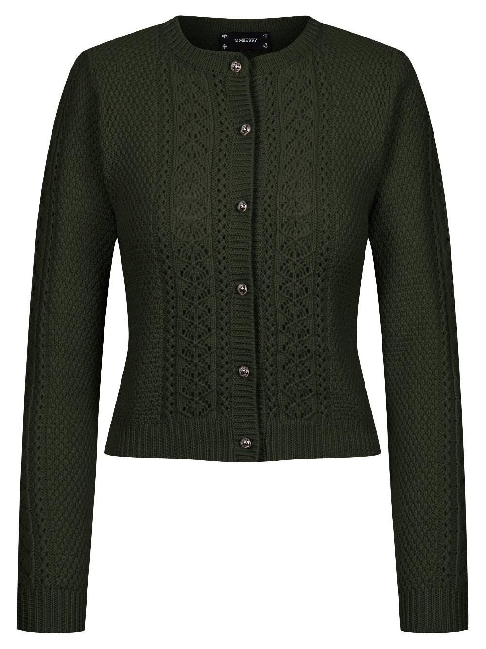 Limberry Waldgrüne Strickjacke - EVI Riesige Rabatte