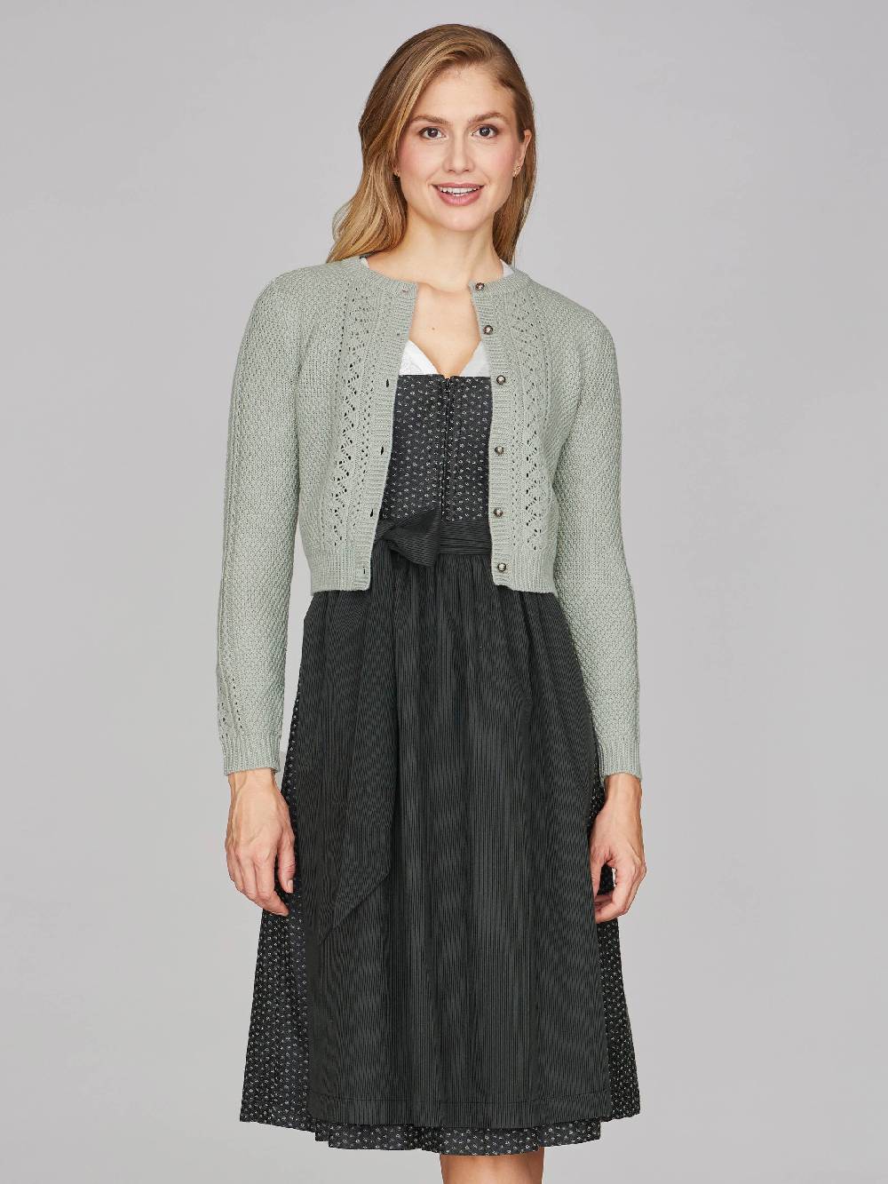 Limberry Salbeigrüne Strickjacke - EVI Speichern exportieren