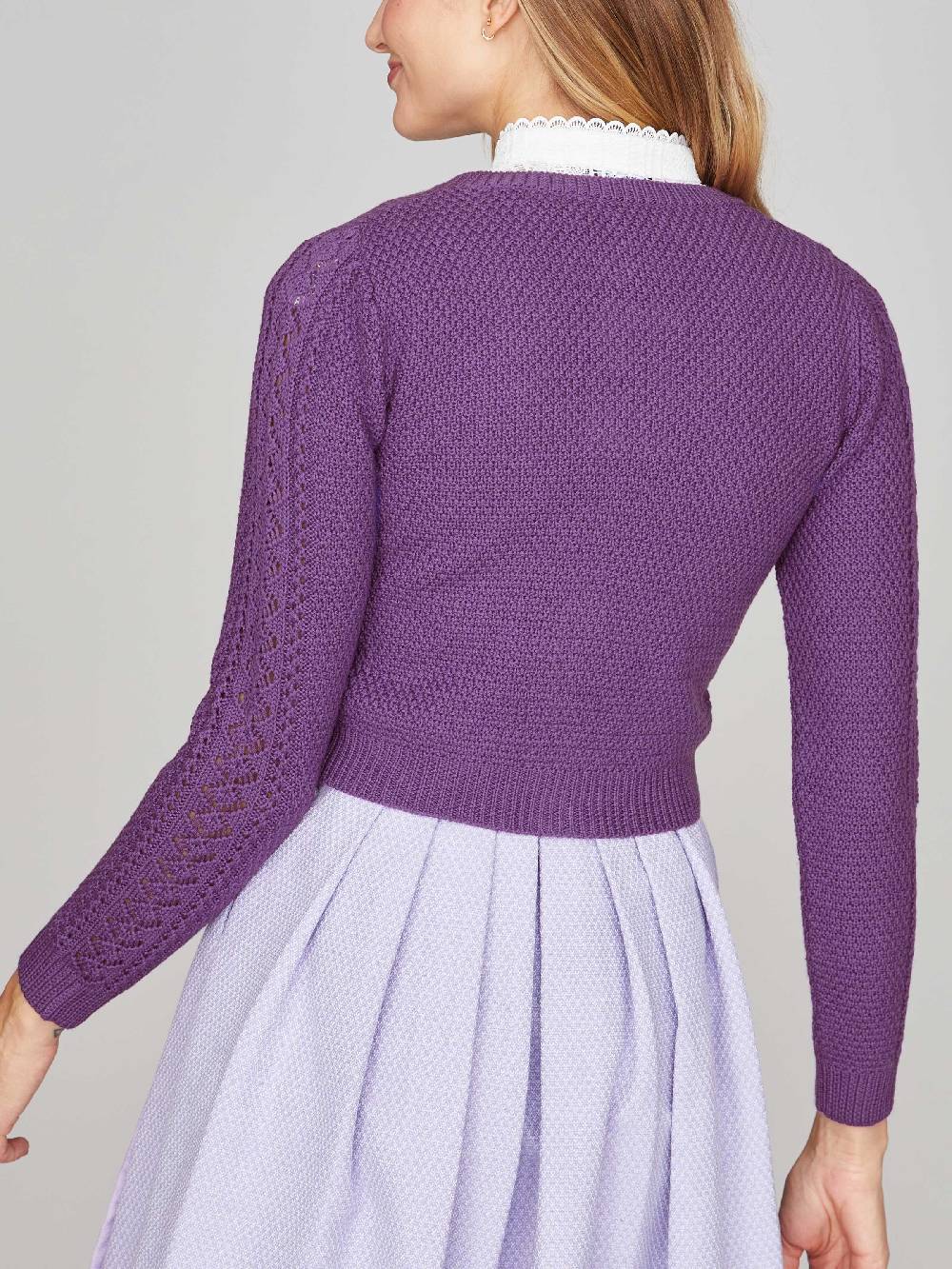 Limberry Strickjacke in Violett - EVI Black Friday Preise