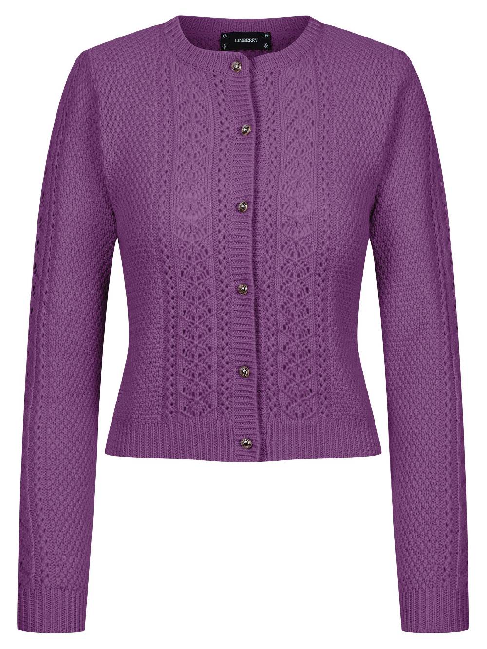 Limberry Strickjacke in Violett - EVI Black Friday Preise