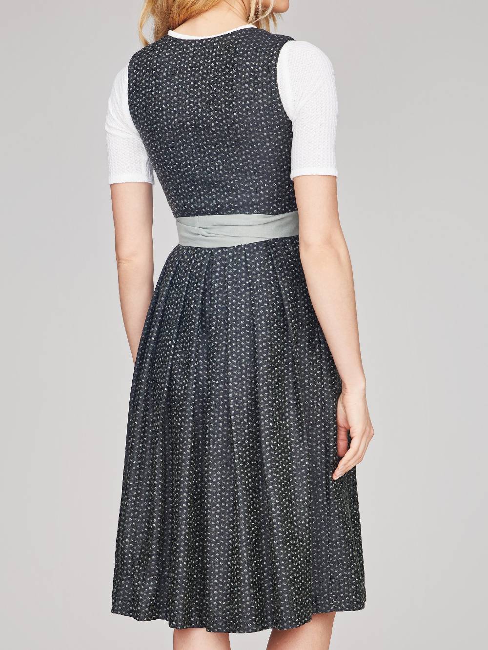 Limberry Geblümtes schwarzes Dirndl - JEZEBEL SMOKY BLACK 50% Rabatt für begrenzte Zeit