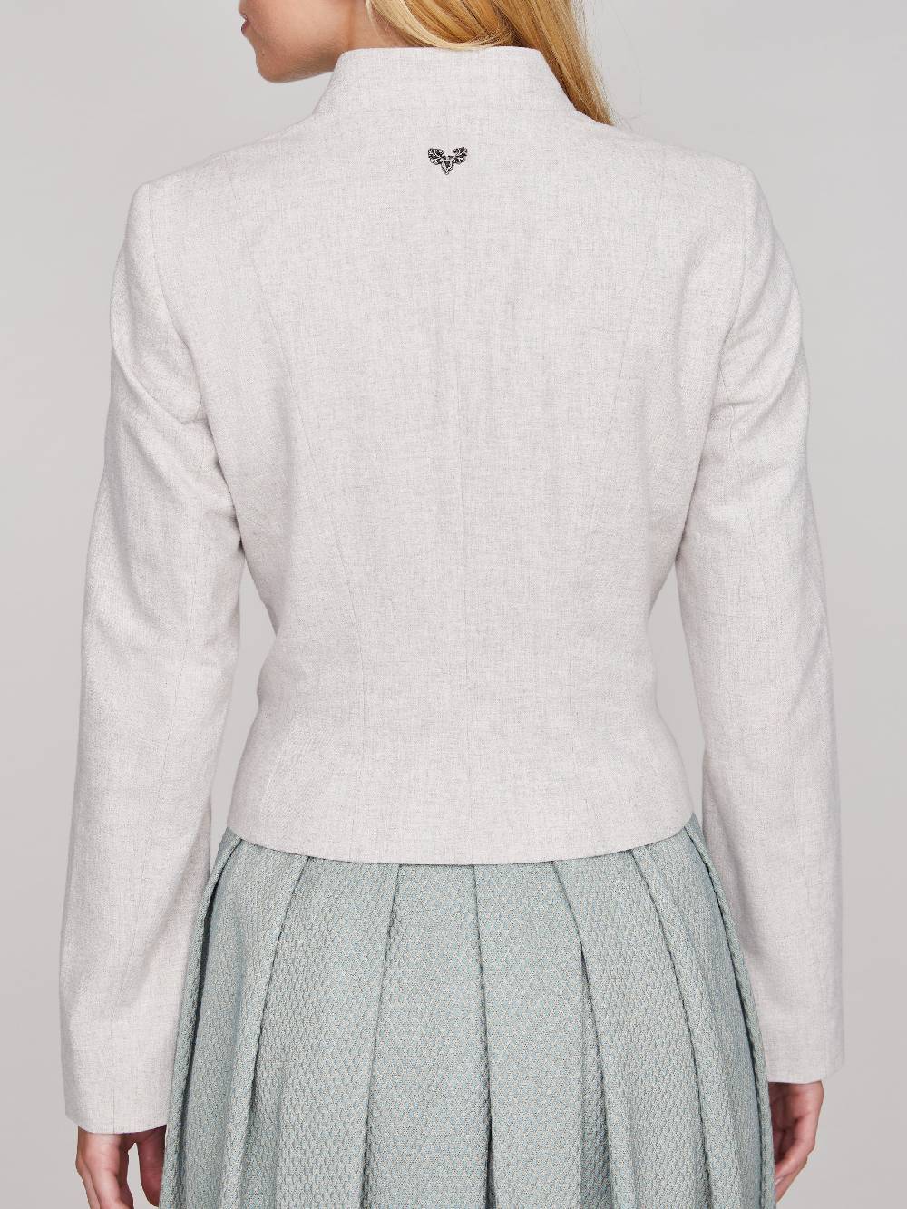 Limberry Grau-Beiger Trachtenjanker aus Loden - TIFFANY LODEN LOVELY GREIGE Hotsell