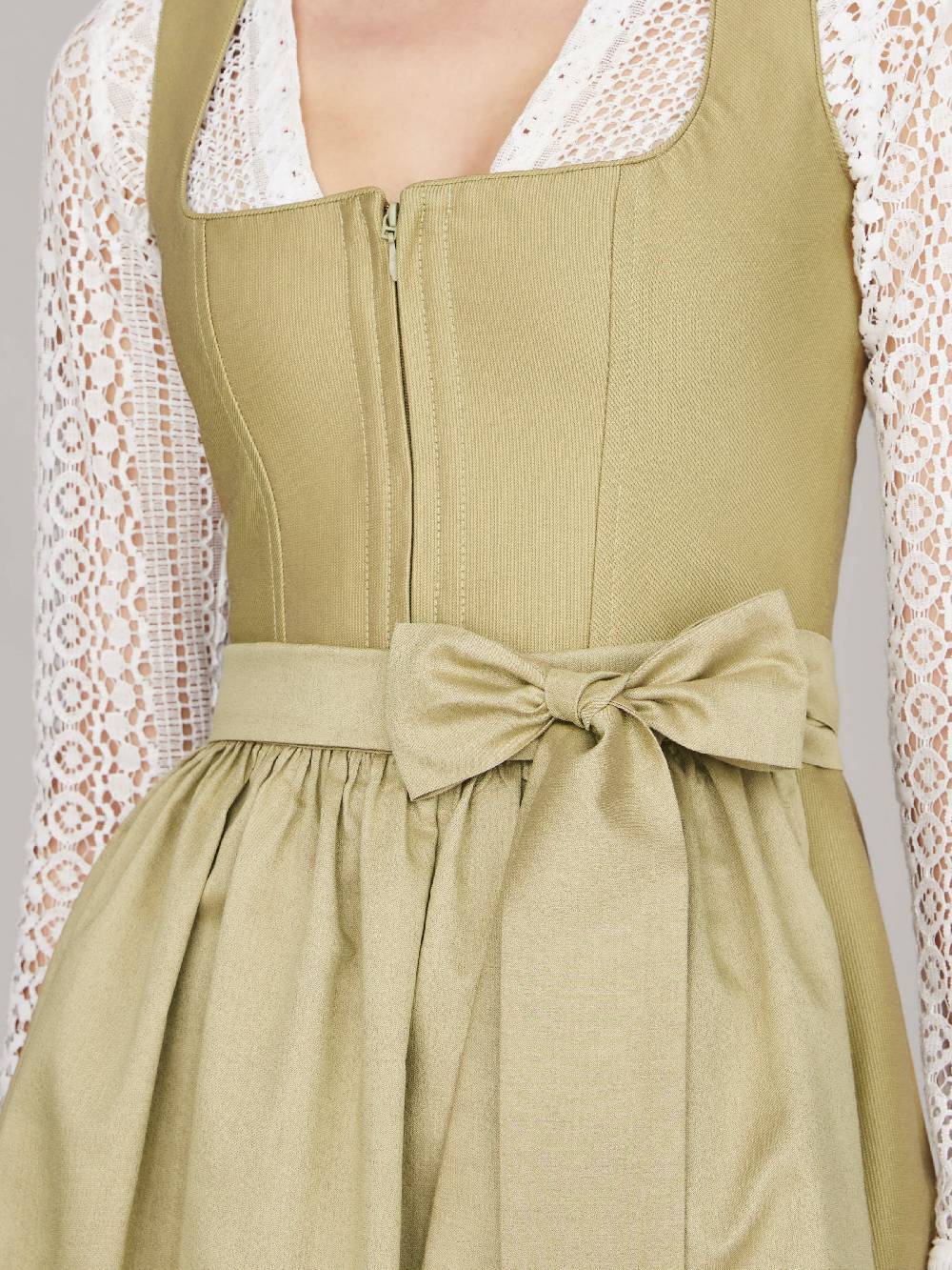 Limberry Hellgrünes Dirndl - ELAINE SPRING GREEN Meist gekauft