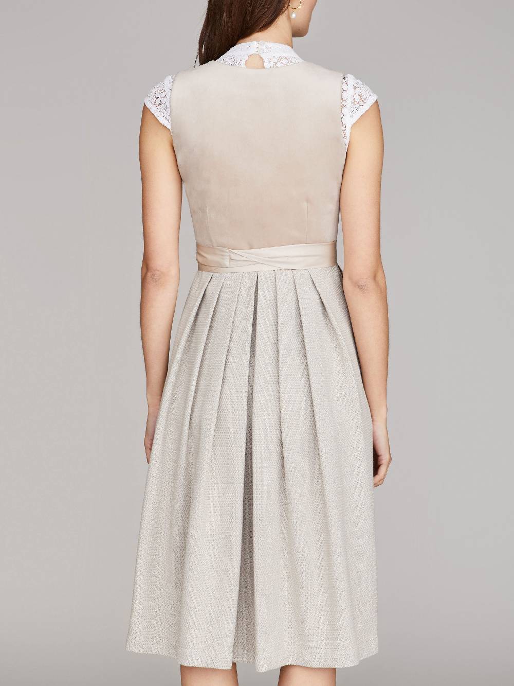 Limberry Beiges Samtdirndl - RUTH SANDSTONE Flash Sale