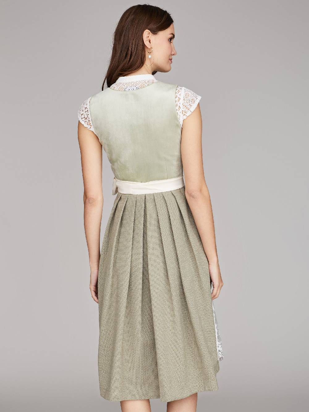 Limberry Salbeigrünes Samtdirndl - RUTH SAGE GREEN Begrenztes Angebot