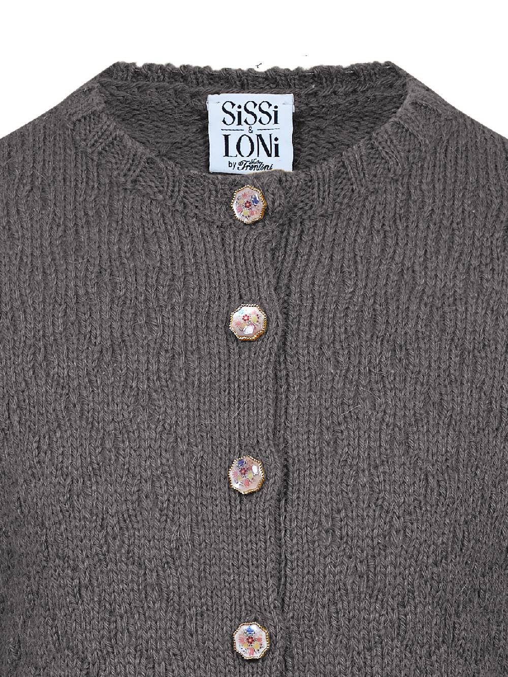 Limberry Graue Strickjacke für Kinder - INGE GRAU Black Friday