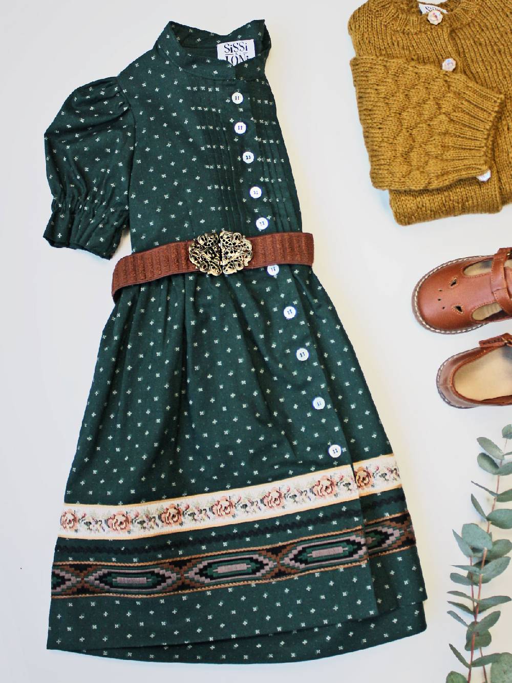 Limberry Kinderdirndl in Grün - ANNAMIRL GRÜN Valentinstagsangebot