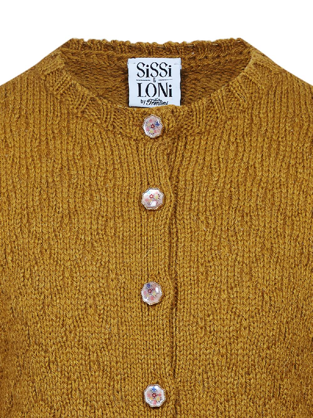 Limberry Senf-farbene Strickjacke für Kinder - INGE SENF Neueste Mode