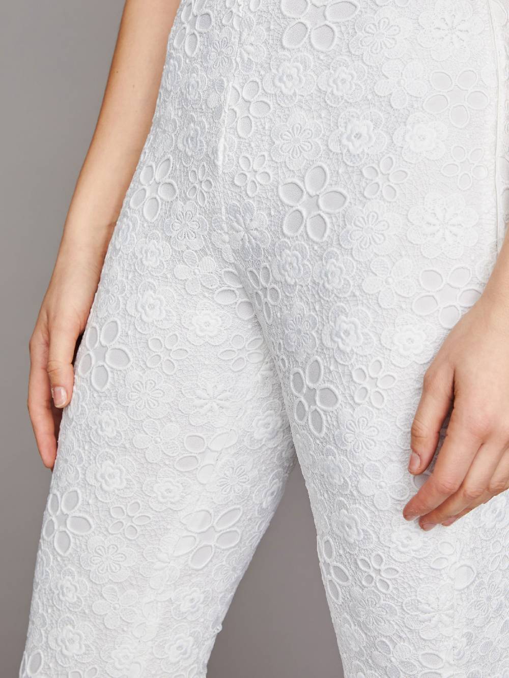 Limberry Cremefarbene Braut-Hose aus Spitze - IVY Begrenzte Freigabe
