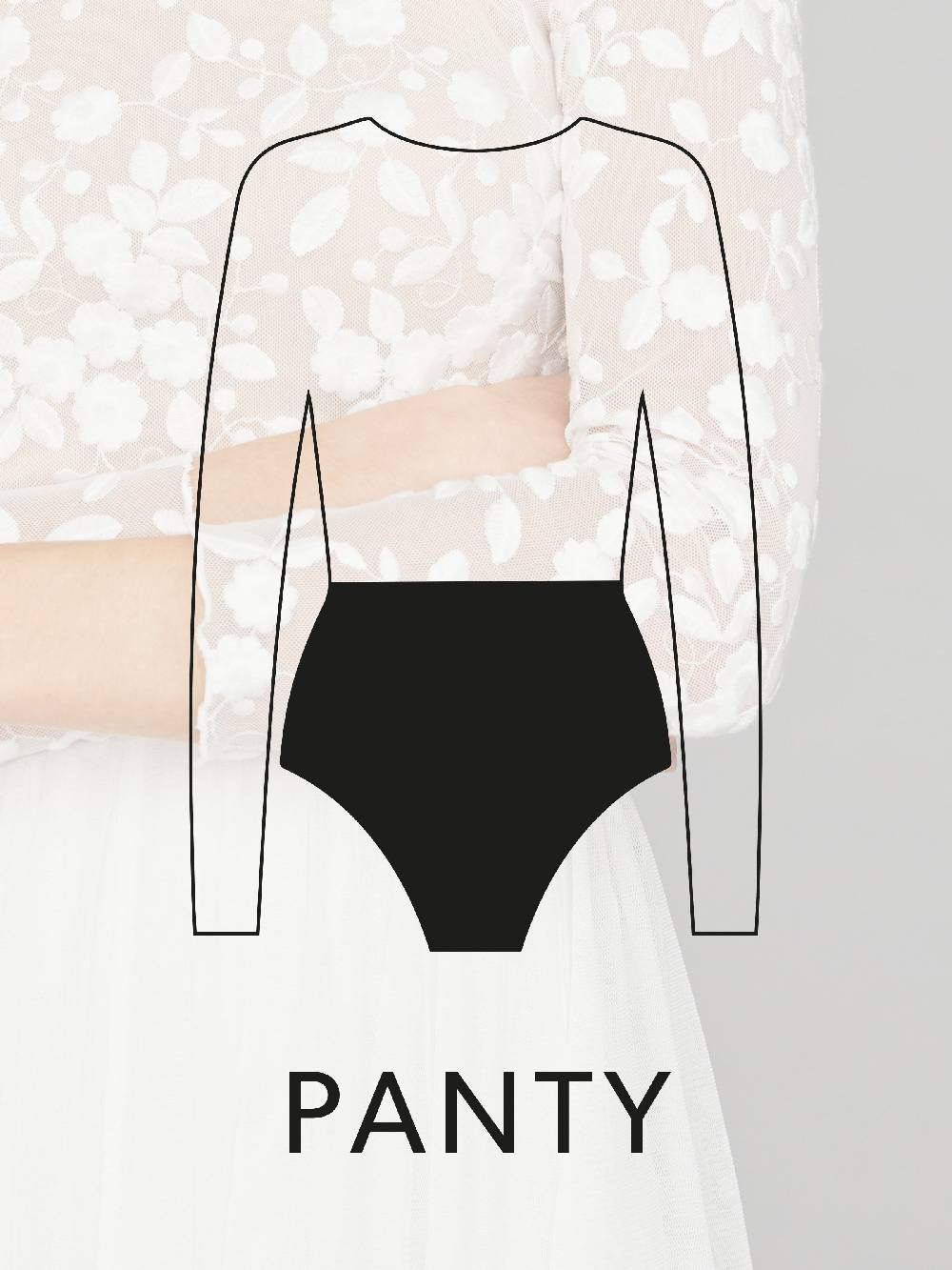 Limberry Braut-Body mit Blumen-Spitze - ELLEN JETZT KAUFEN