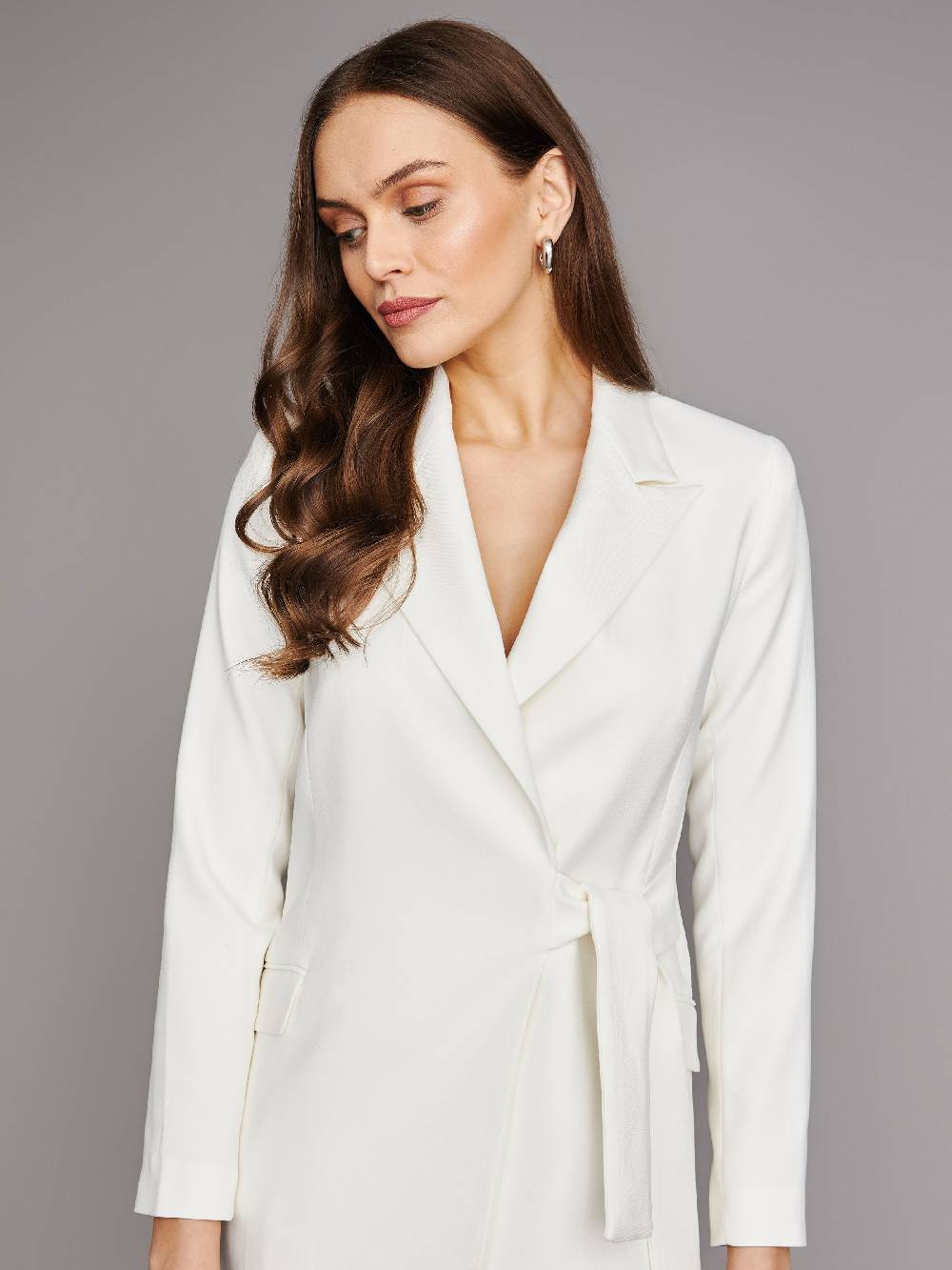 Limberry Cremefarbenes Braut-Blazerkleid - LEONA Bis zu 50% Rabatt