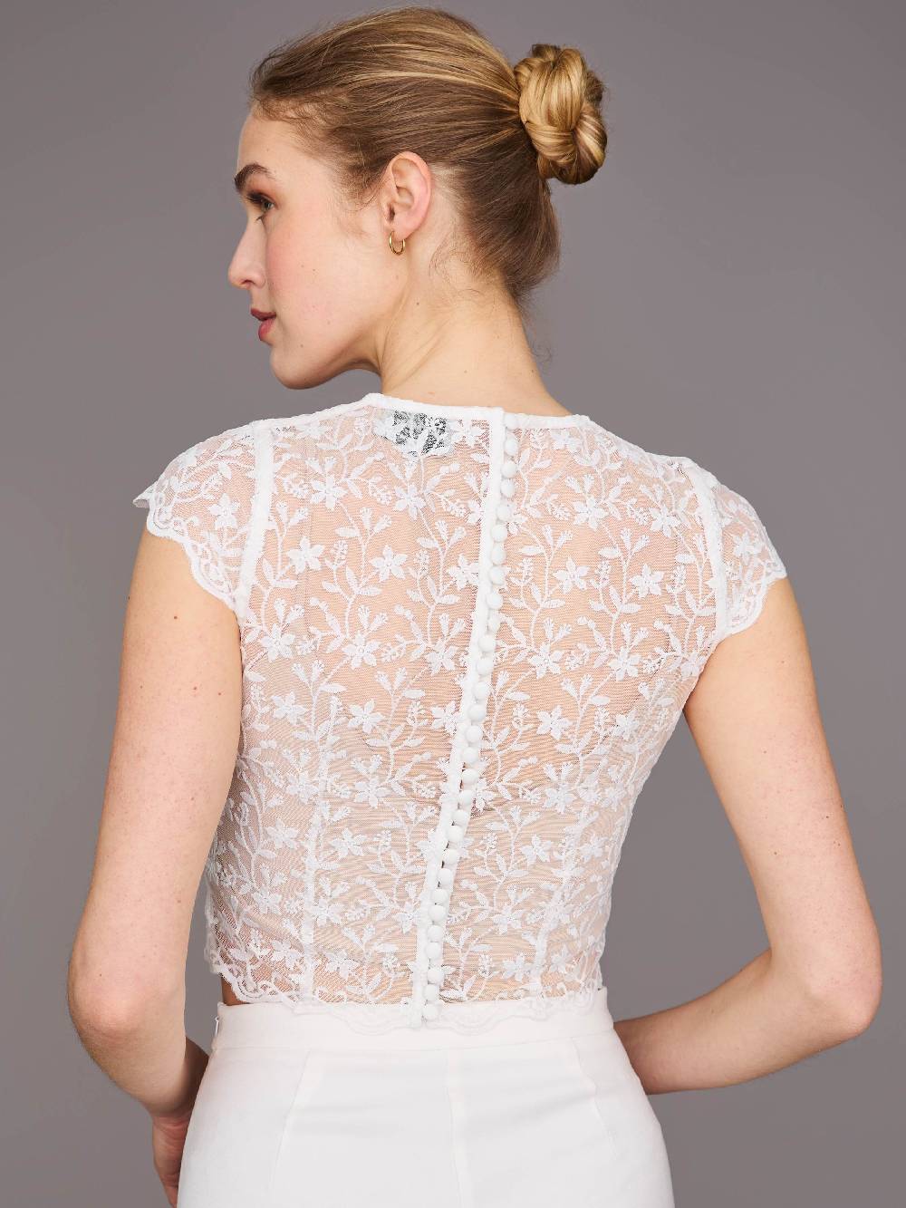 Limberry Cremefarbenes Braut-Top - ROSIE Black Friday Preise