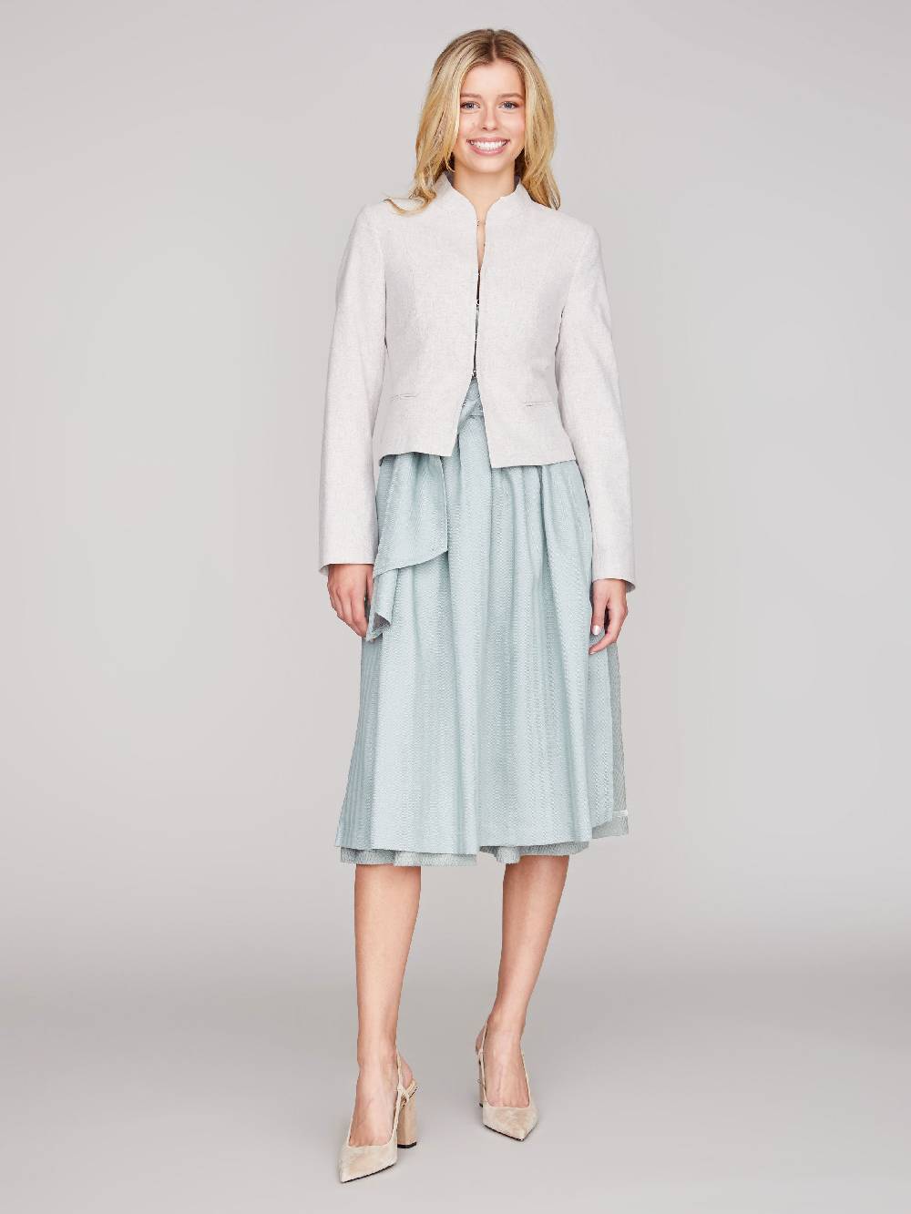 Limberry Mintfarbenes Dirndl - JOSPEHINE WARM CYAN Versandkostenfrei