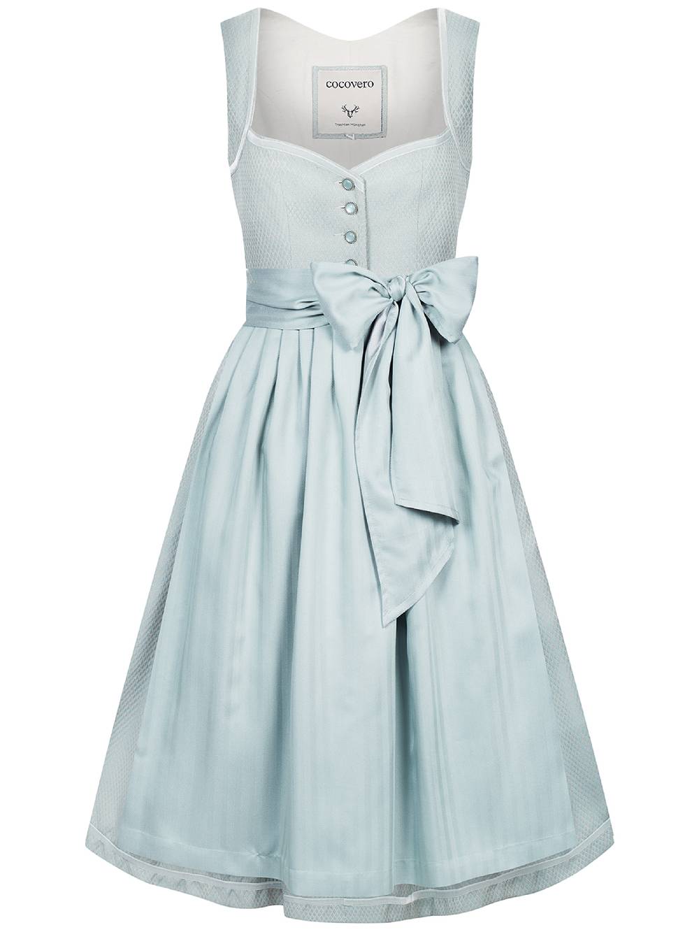 Limberry Mintfarbenes Dirndl - JOSPEHINE WARM CYAN Versandkostenfrei