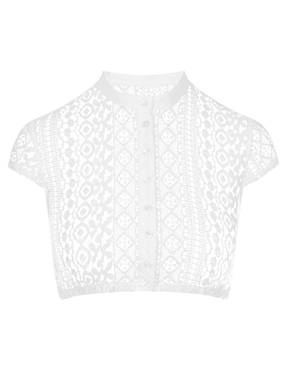 Limberry Cremeweiße Dirndlbluse mit Flügelarm - MERLE Hotsell
