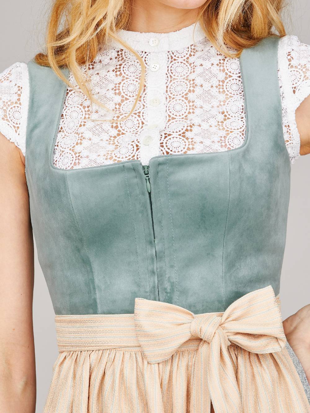 Limberry Salbeigrünes Dirndl - IMANI SEAFOAM Osterangebot