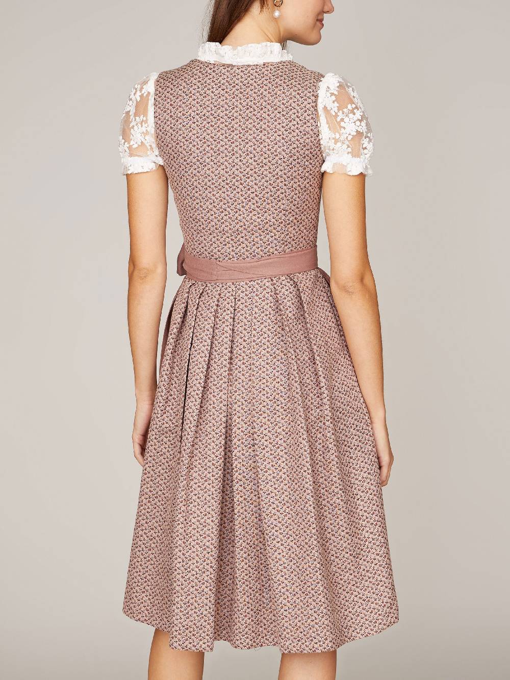 Limberry Geblümtes roséfarbenes Dirndl - ANNE DUSTY ROSE Jubiläumsangebot
