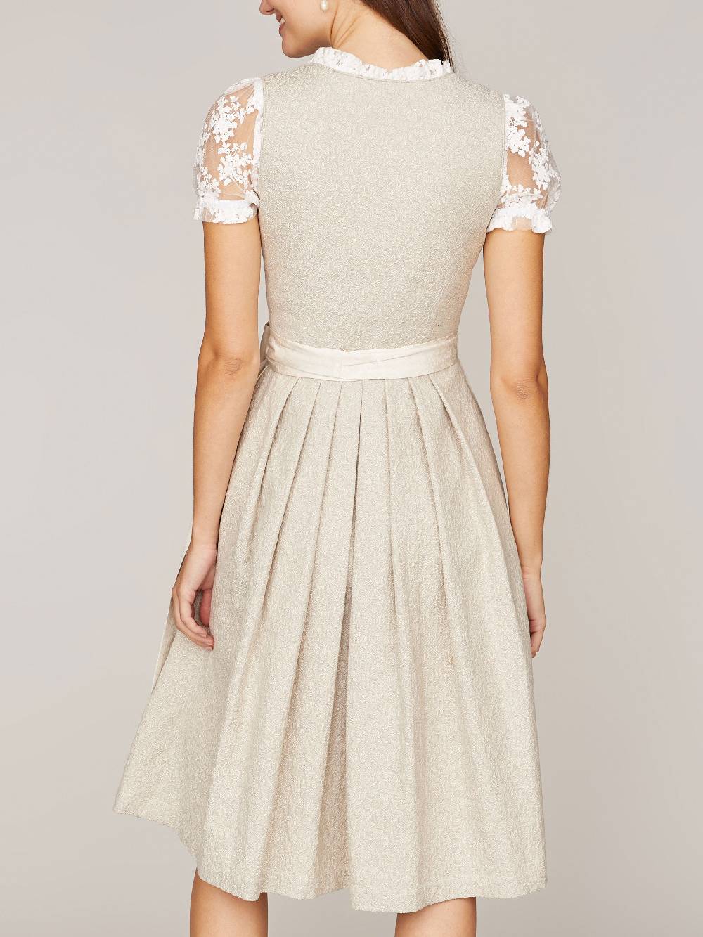 Limberry Beigefarbenes Dirndl - EMMA IVORY Heißer Verkauf