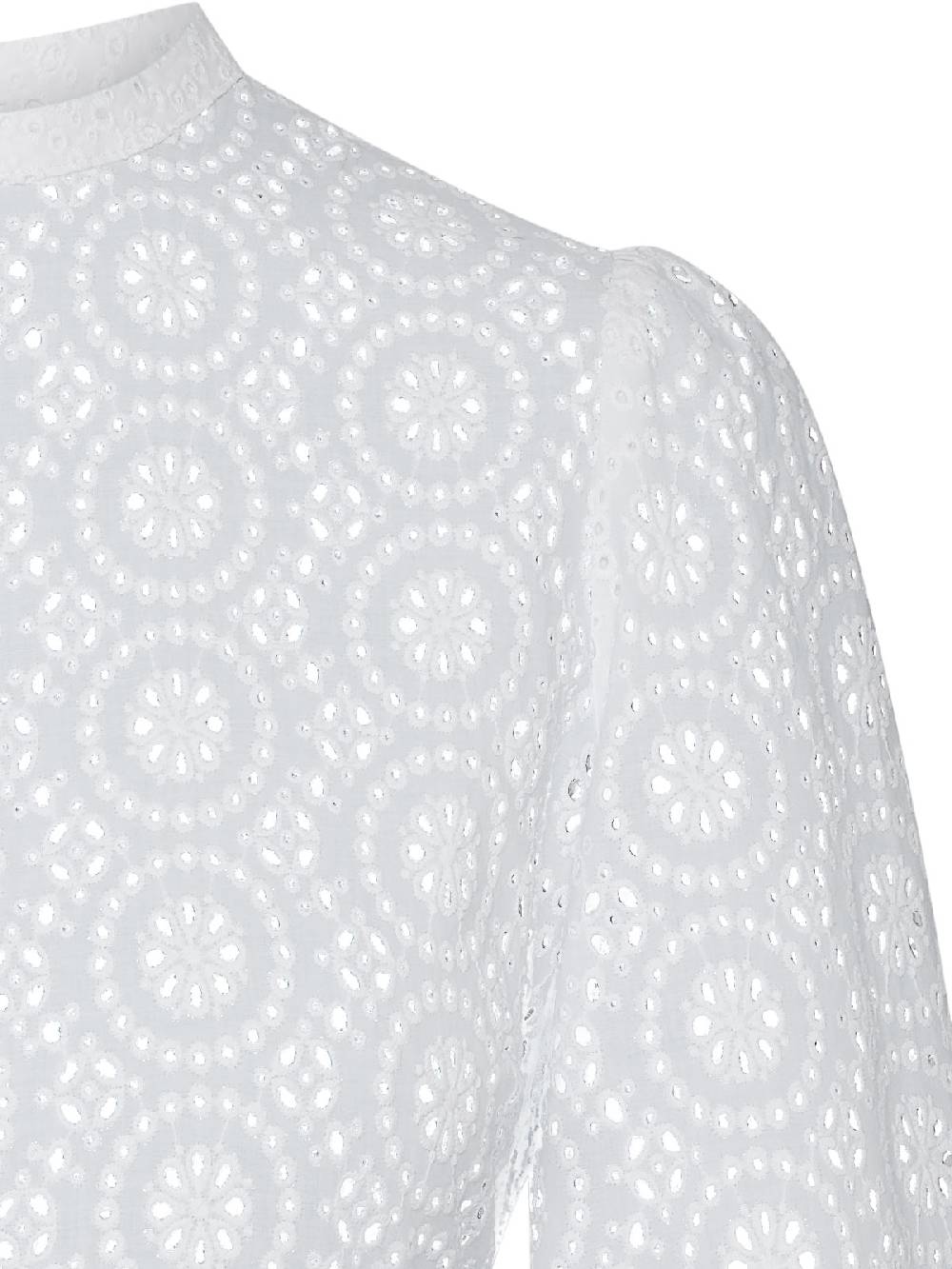 Limberry Cremeweißer Body mit Stickerei - LOLA WEISS Bestseller