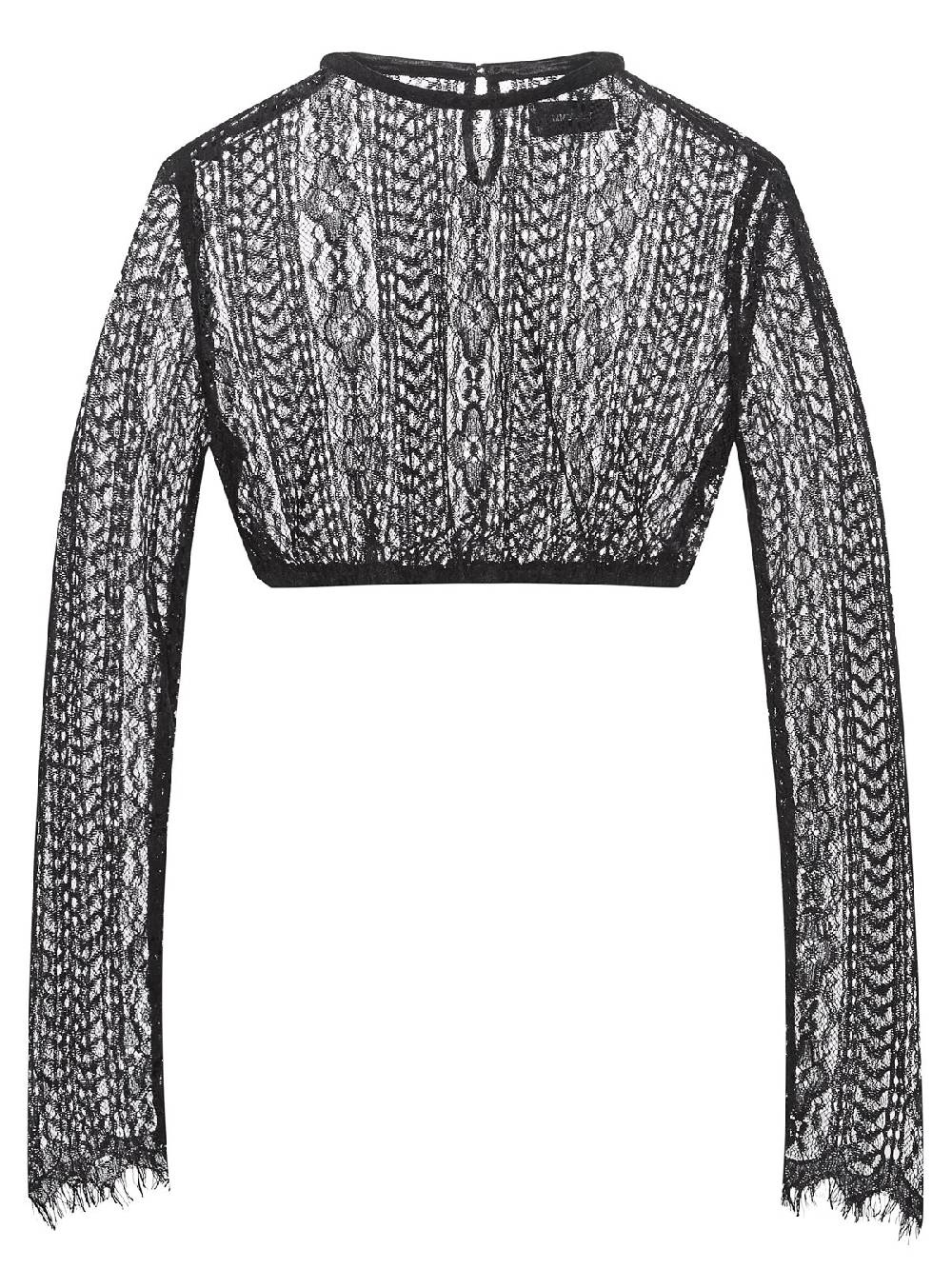 Limberry Schwarze Dirndlbluse mit langem Arm - ANEMONE SCHWARZ Riesige Ersparnisse