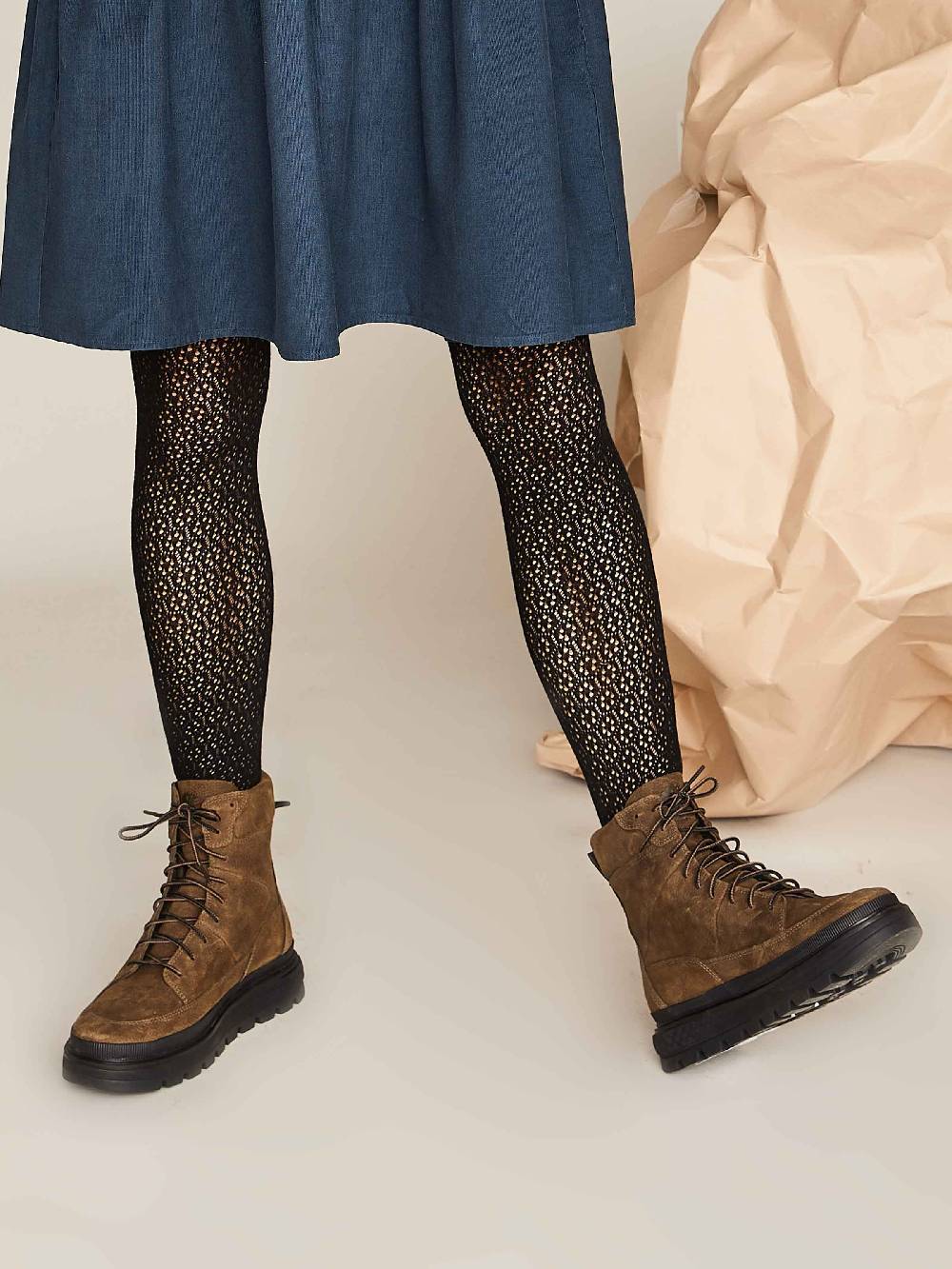 Limberry Trachten-Strumpfhose in Schwarz - FLEUR Verkauf