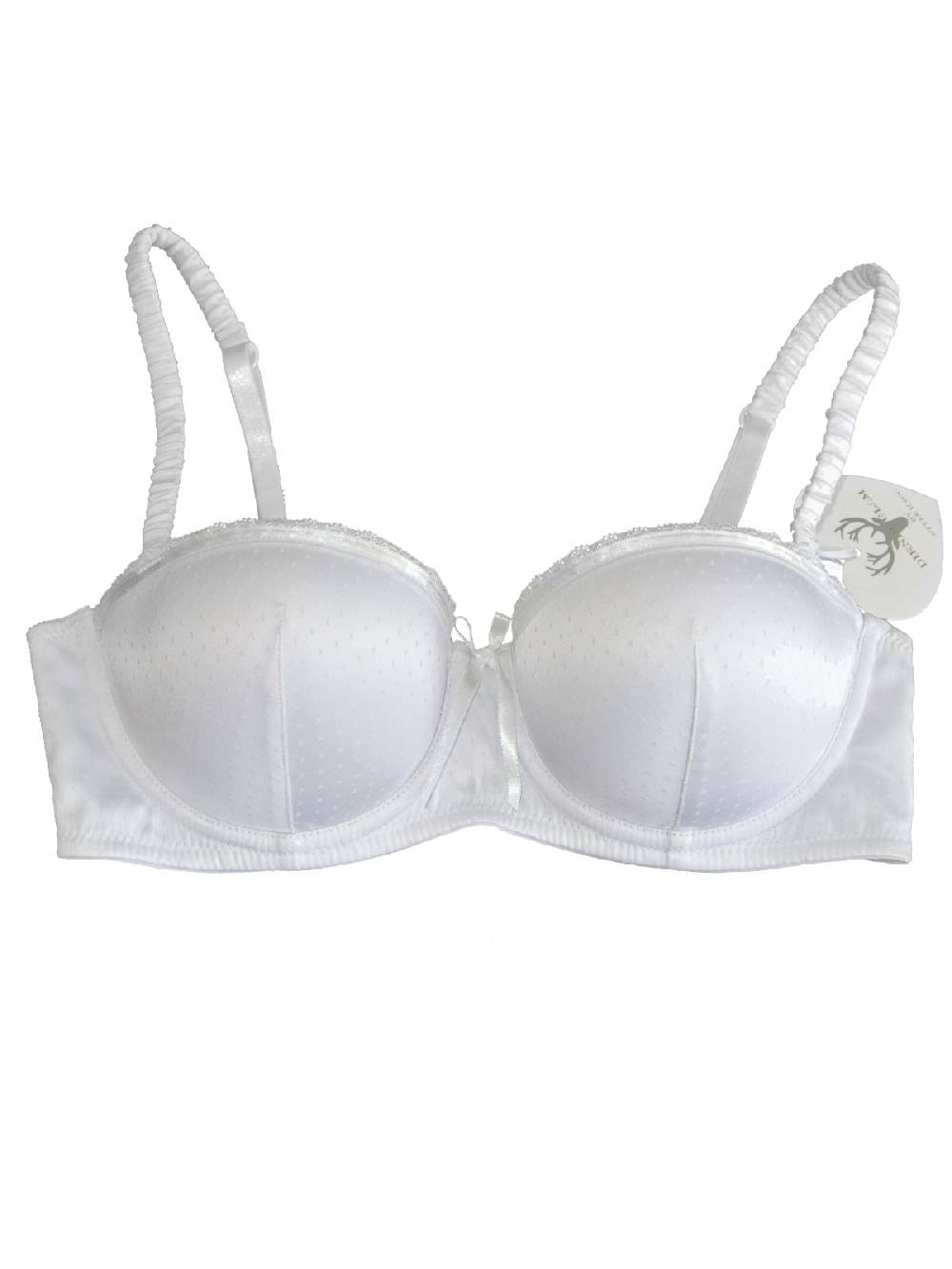Limberry Weißer Dirndl BH aus Satin - SATIN GLAM Meist gekauft