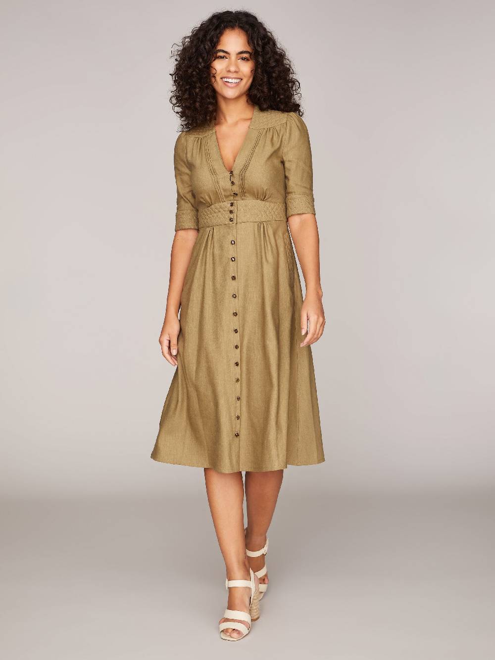 Limberry Grünes Kleid - AGATA HEUGRÜN Fabrikpreis