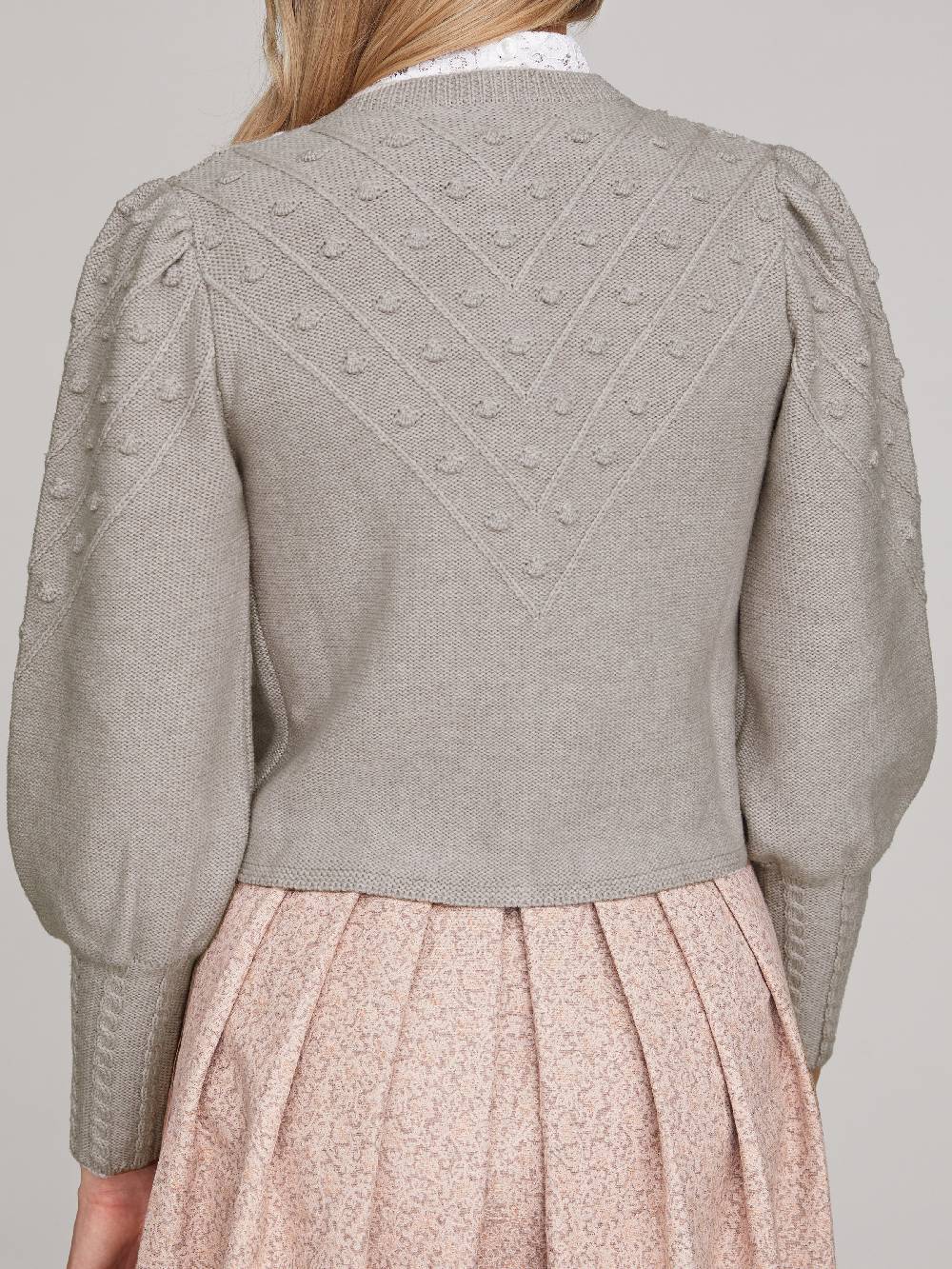 Limberry Strickjacke in Grau-Beige - MIA Günstig kaufen