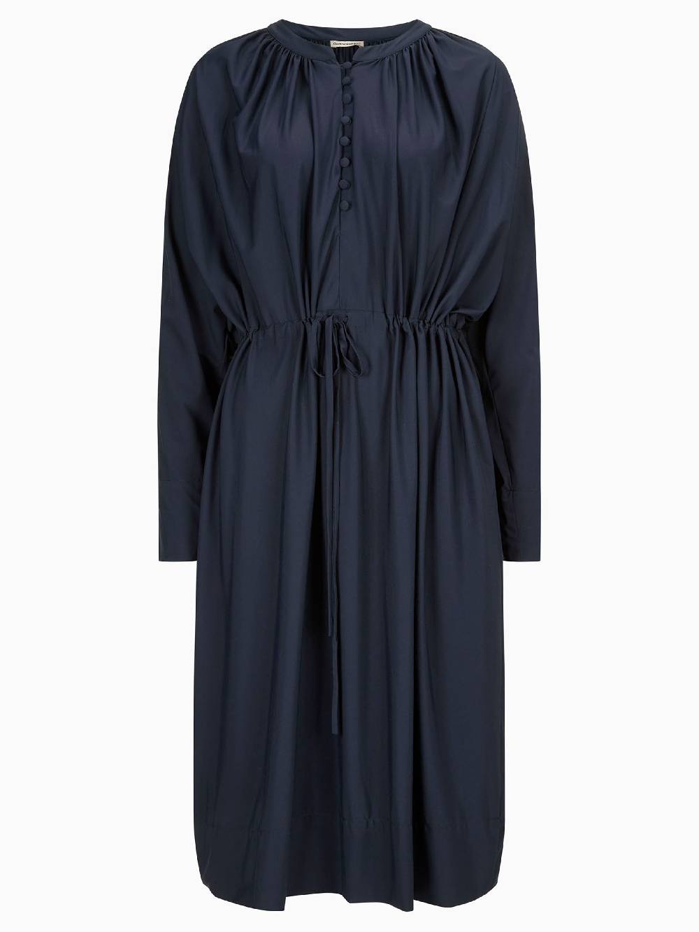 Limberry Dunkelblaues Oversize-Kleid mit Knopfleiste - LIV SCHWARZBLAU Saisonschlussverkauf