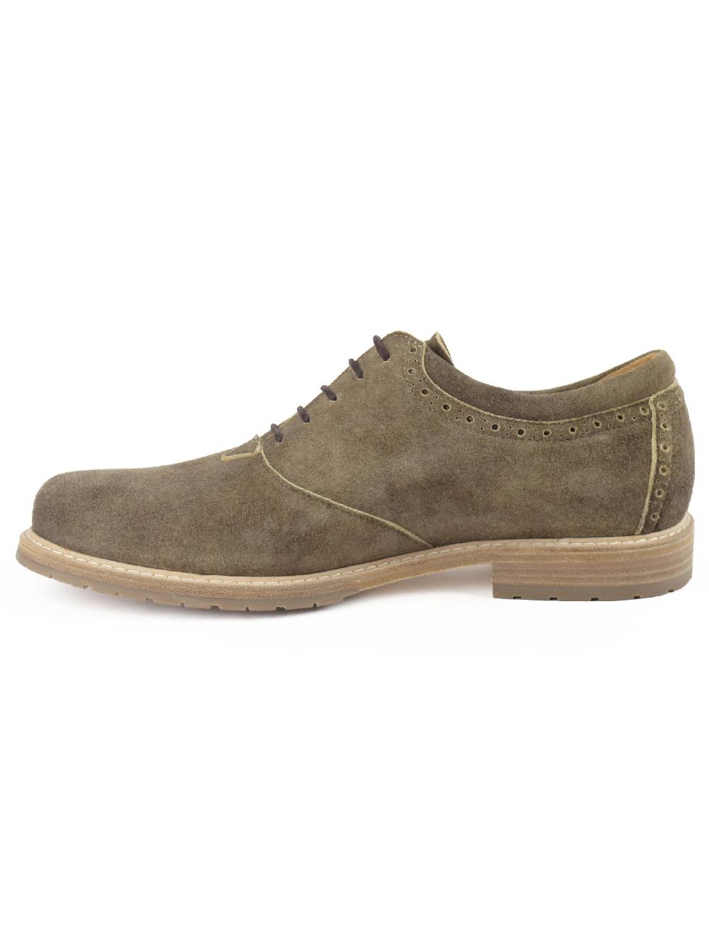 Limberry Hellbraune Trachten Schnürschuhe - 6036 ANTIKBOCK zollfrei