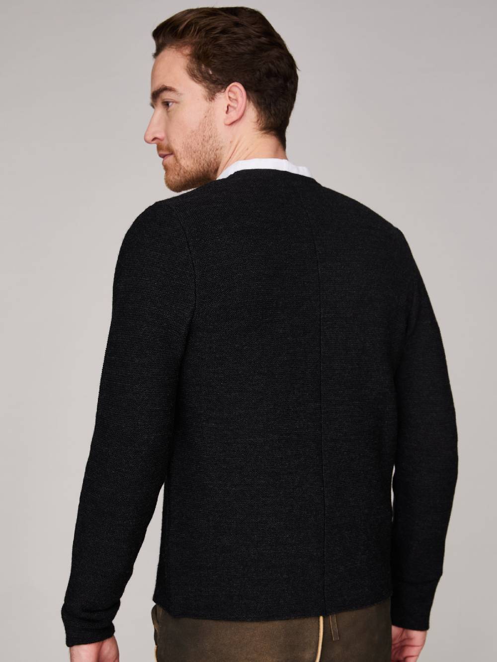 Limberry Schwarze Strickjacke - ALOISIUS KAVIARSCHWARZ Verkauf