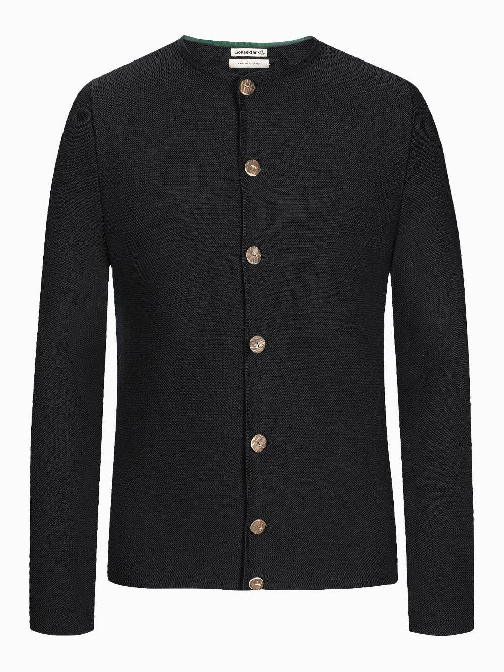 Limberry Schwarze Strickjacke - ALOISIUS KAVIARSCHWARZ Verkauf