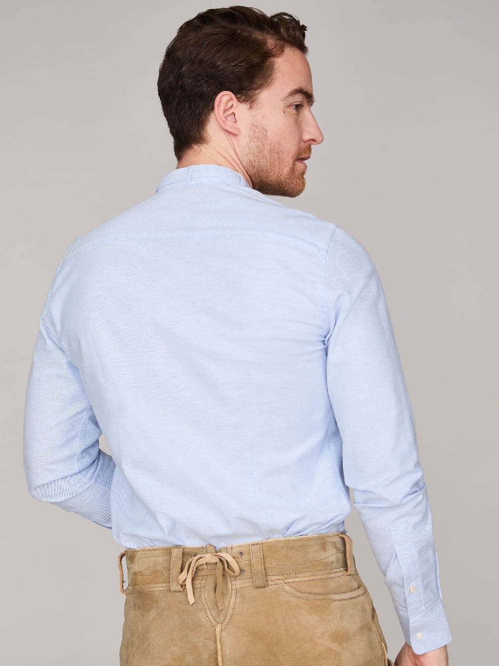 Limberry Blaues Trachtenhemd - LENZ RAUCHBLAU Angebote