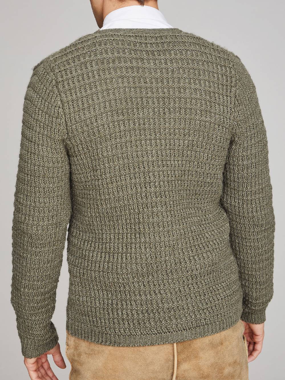 Limberry Olivgrüne Strickjacke - ANTON Fabrikpreis