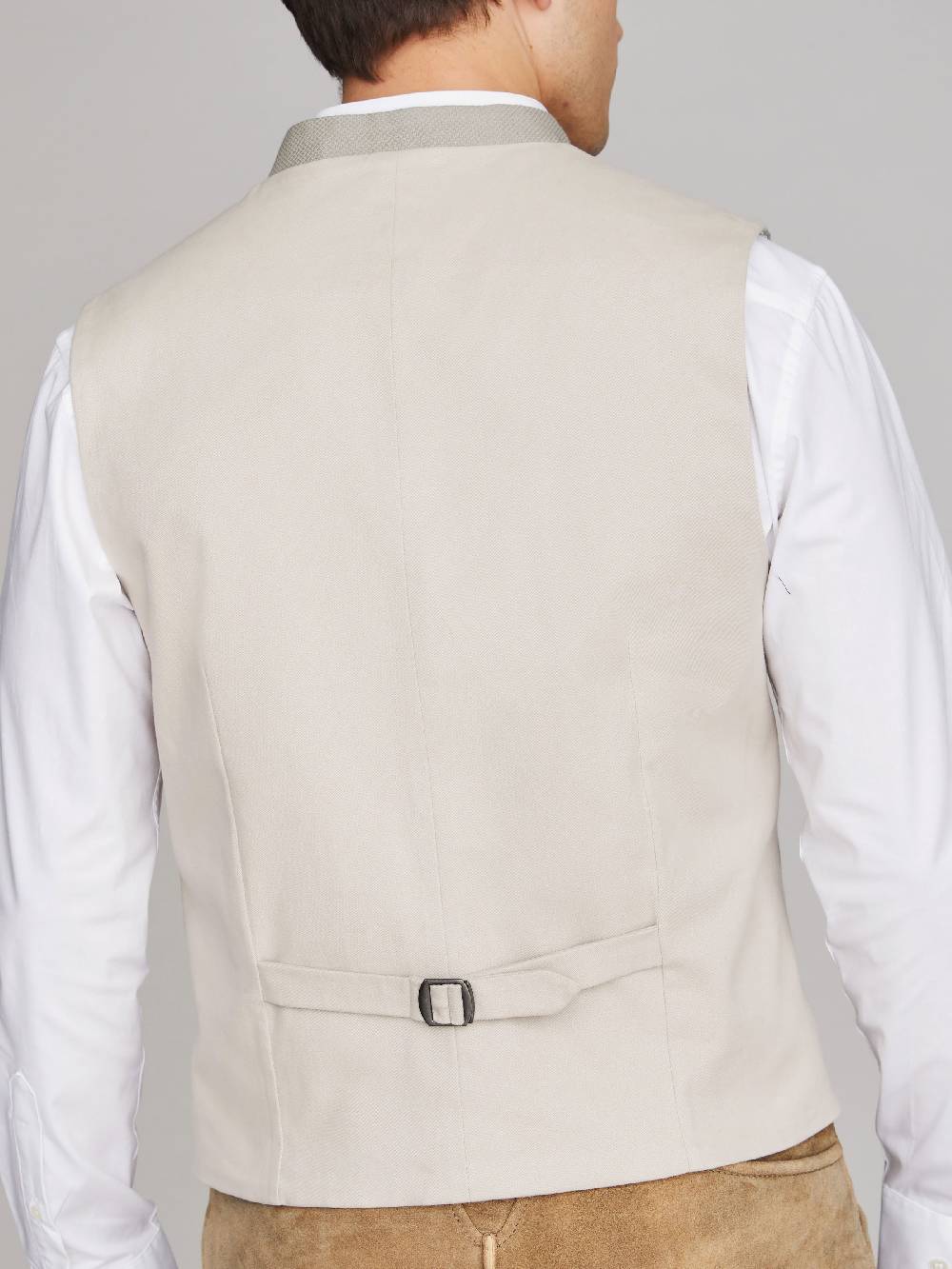 Limberry Grau-Beige Trachtenweste - JULES DARK OYSTER Rabatt