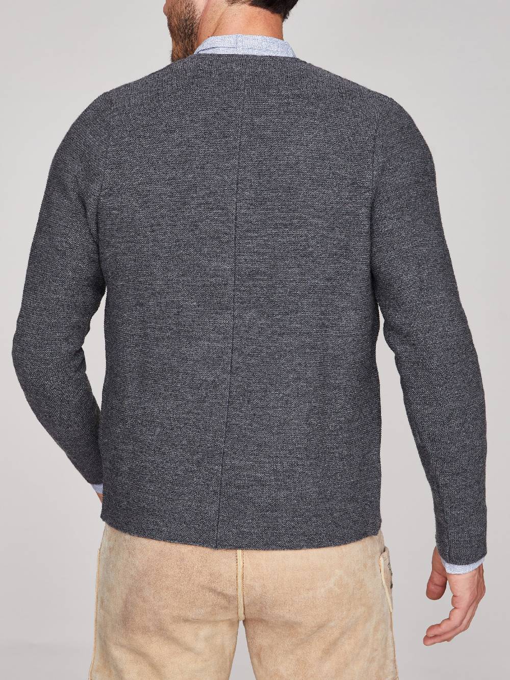 Limberry Strickjacke in Ashphalt-Grau - ALOISIUS ASPHALT Heißer Verkauf
