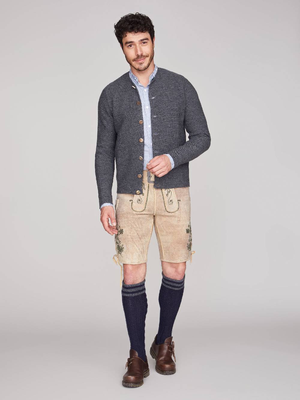 Limberry Strickjacke in Ashphalt-Grau - ALOISIUS ASPHALT Heißer Verkauf