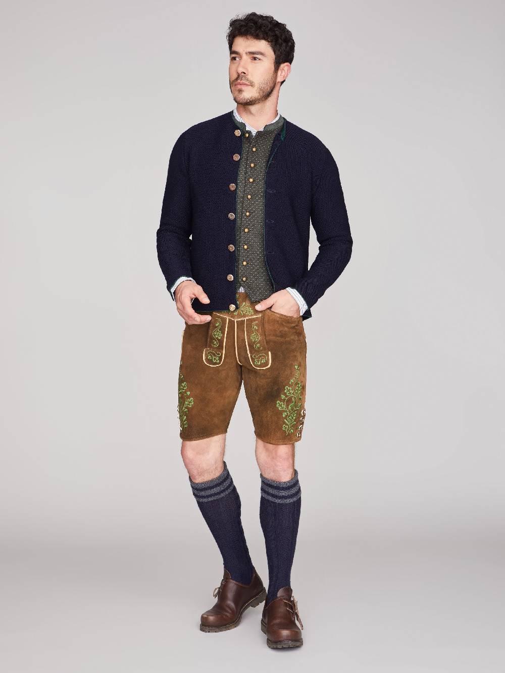 Limberry Tintenblaue Strickjacke - ALOISIUS TINTENBLAU Exklusive Angebote