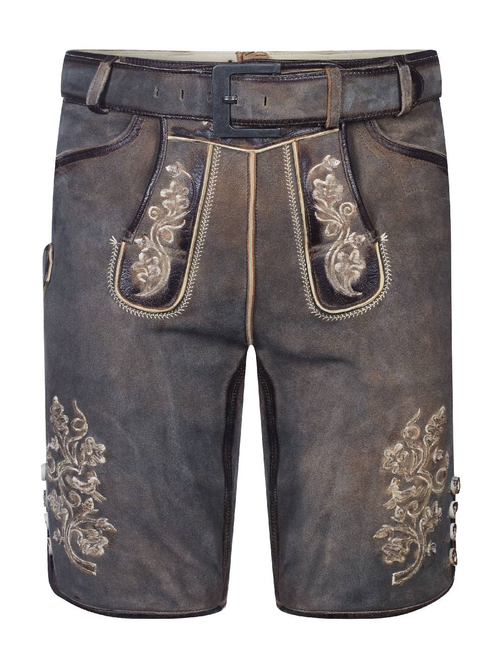 Limberry Ziegenlederhose in Mittelgrau - LX9670 MITTELGRAU Vierteljährliche Förderung