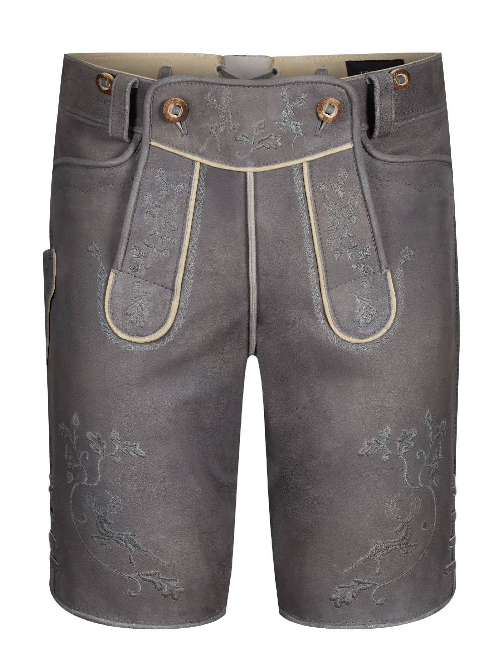 Limberry Graue Lederhose - VEIT GRAU Clearance-Verkauf