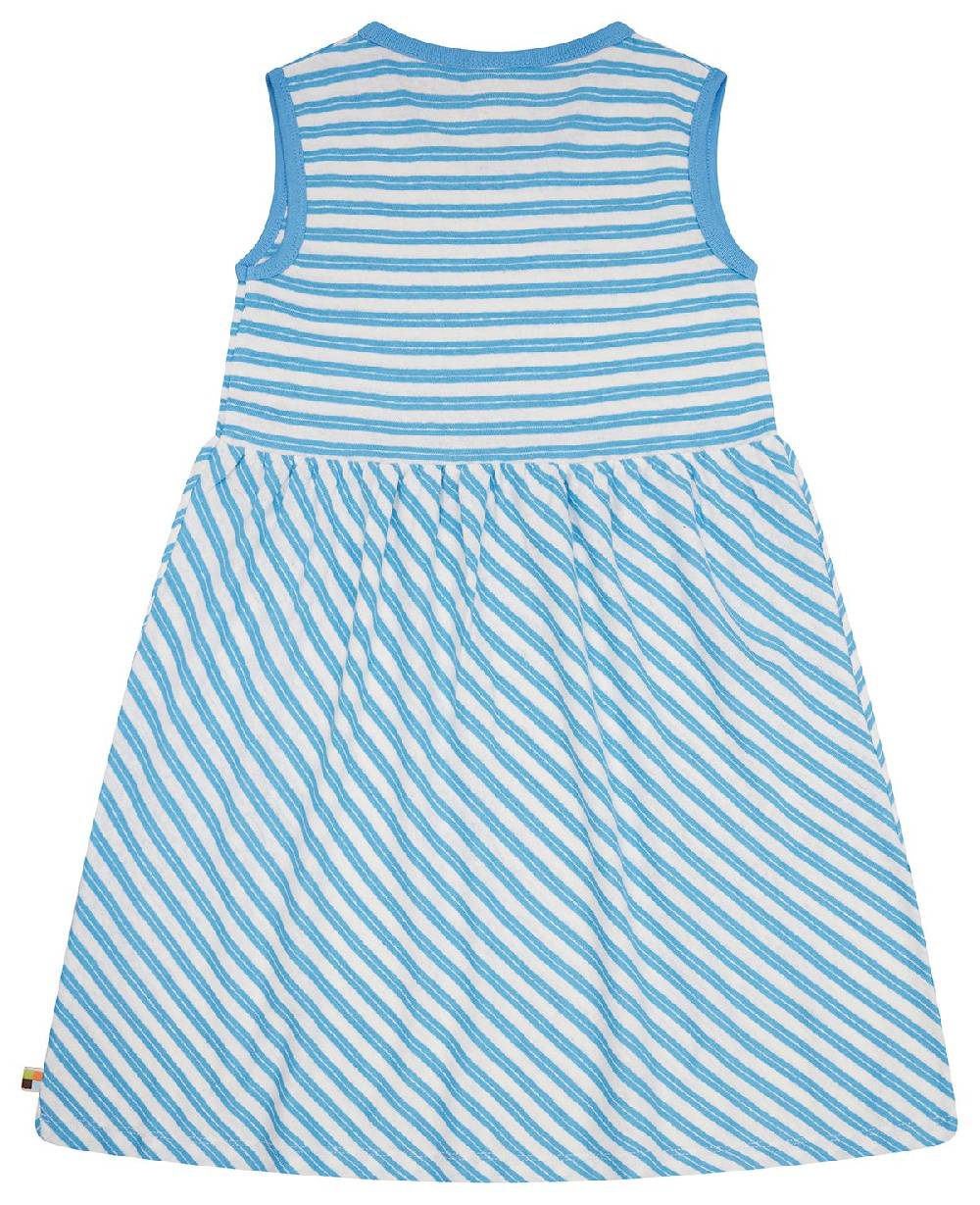 ﻿Loud Proud Kleid Streifen mit Leinen Heißer Verkauf