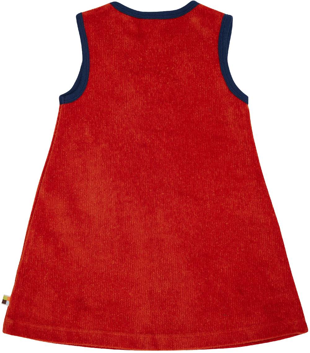 Loud Proud Kleid aus elastischem Cord Kostenlose Rückgabe