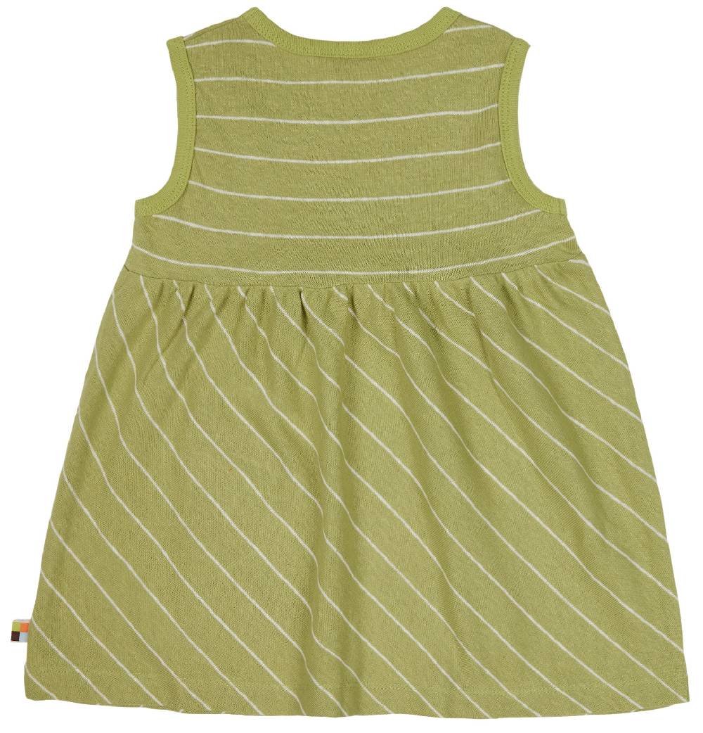 Loud Proud Kleid Streifen mit Leinen Blitzverkäufe