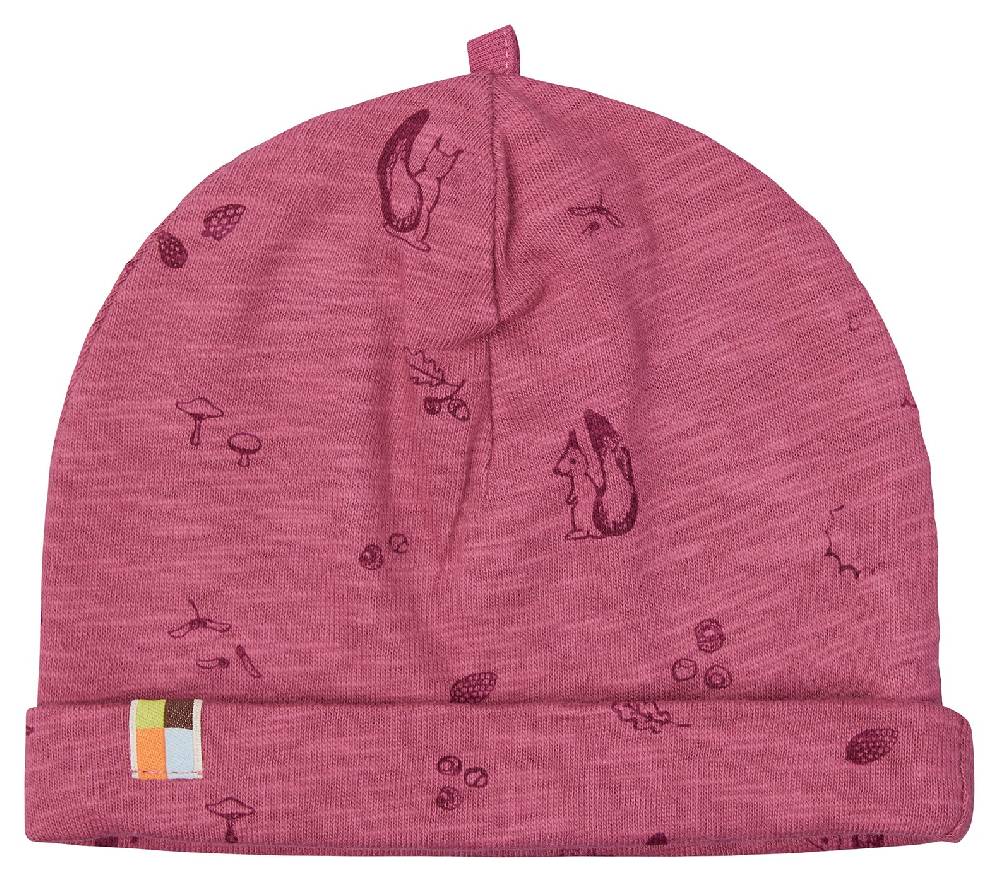 Loud Proud Beanie aus Slub Jersey mit Druck Top Angebot