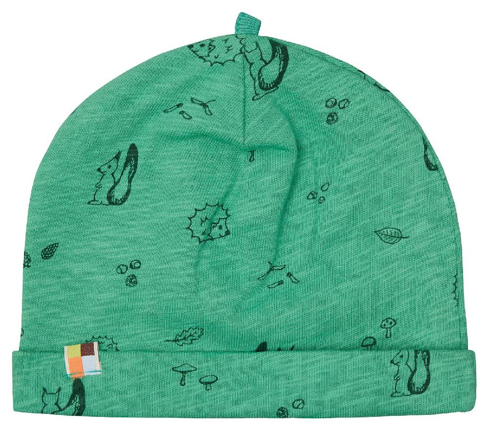 Loud Proud Beanie aus Slub Jersey mit Druck Neueste Mode